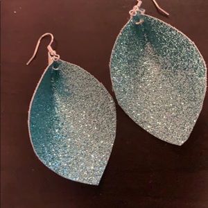 Blue earrings